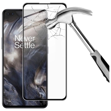 OnePlus Nord/Nord 2 5G Imak Pro+ Skærmbeskyttelse Hærdet Glas - 9H - Sort Kant