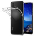 Huawei P20 Imak Stealth TPU Cover med Beskyttelsesfilm - Gennemsigtig