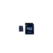Imro microSDXC-hukommelseskort m.adapter - 128GB (Open Box - God stand)