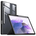 Infiland Crystal Samsung Galaxy Tab S7 FE Folio Cover - Sort