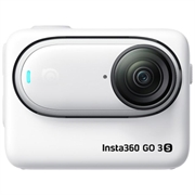 Insta360 GO 3S Actionkamera - 64GB, 4K - Arktisk hvid