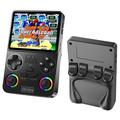 J36 Ultra Retro håndholdt spilkonsol med RGB-joysticks – sort