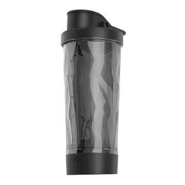 JBB-103 Elektrisk proteinshaker / selvomrørende flaske 600ml - sort