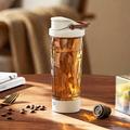 JBB-103 Elektrisk proteinshaker / selvomrørende flaske 600ml - hvid