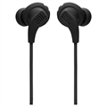 JBL Endurance Run2 Wired In-Ear Hovedtelefoner - Sort