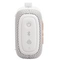 JBL Go 5 vandtæt trådløs Bluetooth-højttaler - Hvid