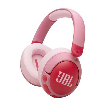 JBL JR470NC Trådløse hovedtelefoner til børn - Pink / Rød