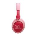 JBL JR470NC Trådløse hovedtelefoner til børn - Pink / Rød