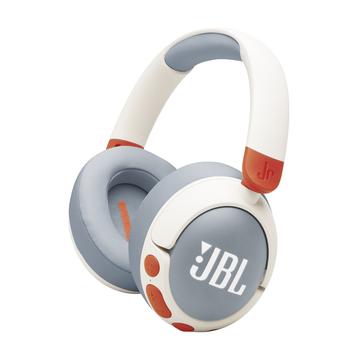 JBL JR470NC trådløse hovedtelefoner til børn - Hvid / Grå / Orange