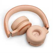 JBL Live 670NC trådløse on-ear-hovedtelefoner med ANC - beige