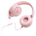 JBL Tune 500 PureBass On-Ear Høretelefoner (Open Box - Fantastisk stand) - Pink