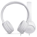 JBL Tune 500 PureBass On-Ear Høretelefoner - Hvid