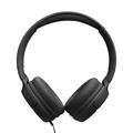JBL Tune 520C USB-C-hovedtelefoner med kabel - sort