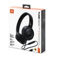 JBL Tune 520C USB-C-hovedtelefoner med kabel - sort