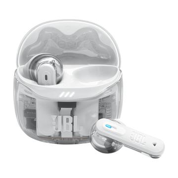 JBL Tune Flex 2 Ghost Edition True Wireless øretelefoner - hvid
