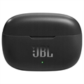 JBL Vibe 200TWS Bluetooth Hovedtelefoner med Opladningsetui - Sort