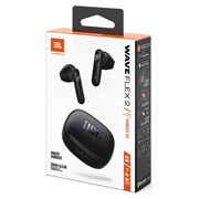 JBL Wave Flex 2 True Wireless-øretelefoner med ren baslyd - sort
