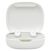 JBL Wave Flex 2 True Wireless øretelefoner med ren baslyd - hvid
