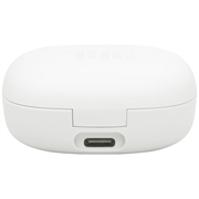 JBL Wave Flex 2 True Wireless øretelefoner med ren baslyd - hvid