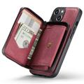 Jeehood Aftageligt 2-i-1 iPhone 14 Plus Cover med Pung - Rød