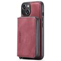 Jeehood Aftageligt 2-i-1 iPhone 14 Plus Cover med Pung - Rød