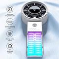 JF133 Bærbar, håndholdt, sammenklappelig ventilator - 3600mAh - Hvid