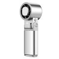 JF181 Bærbar håndholdt ventilator med LED-lys - 6000mAh