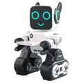 JJRC R4 RC Cady Wile Smart Robot med Stemme og Fjernbetjening - Hvid