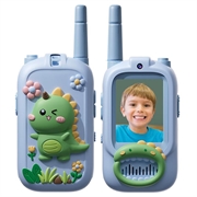 JK200 Video Walkie-Talkie til børn med kamera - 2 stk.