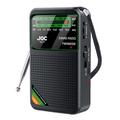 JOC TG-77 Bærbar FM/AM/SW-radio til ældre - Sort