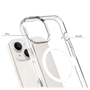 iPhone 15 Plus JT Berlin Pankow Clear MagSafe Cover - Gennemsigtig