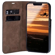 iPhone 15 JT Berlin BookCase Tegel Flip Lædercover