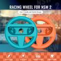 JYS-NS2261 Racing Wheel Duo til Nintendo Switch 2 Joy-Con-controllere - blå / orange