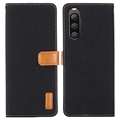 Sony Xperia 10 V Jeans Series Pung Cover