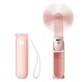 Jisulife Life8 3-i-1 mini-bærbar ventilator med powerbank-funktion