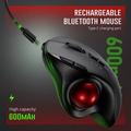 Jomaa JOM255 Ergonomisk trådløs trackball-mus - Sort