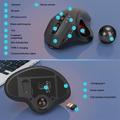 Jomaa JOM255 Ergonomisk trådløs trackball-mus - Sort