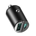 Joyroom JR-CCN18 65W hurtig biloplader - sort