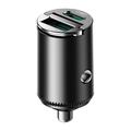 Joyroom JR-CCN18 65W hurtig biloplader - sort