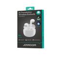 Joyroom JR-FB1 AI Translation TWS-øretelefoner - Bluetooth 6.0, DNN-støjreduktion - hvid