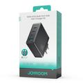 Joyroom JR-TG11 4-ports GaN-hurtigoplader 100W - sort