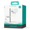 Joyroom JR-W23 Qi2 4-i-1 magnetisk trådløs oplader 15W med natlys - hvid