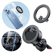 Joyroom JR-ZS294 Multifunktionelt sæt med magnetisk bilholder - sort