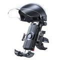 Joyroom JR-ZS526 cykel- og motorcykelholder til telefon med 270 graders solskærm - 4.7"-7"
