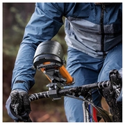 Joyroom JR-ZS528 cykelholder med solskærm - 4.7-7" - sort