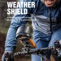 Joyroom JR-ZS528 cykelholder med solskærm - 4.7-7" - sort