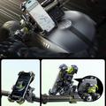 Joyroom JR-ZS598 360° justerbar telefonholder til cykel og motorcykel - 4.7-7" - Sort
