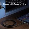 Joyroom S-A63 USB-C-kabel til dataoverførsel og hurtigopladning, 1.2m, 100W - sort