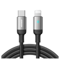 Joyroom S-CL020A10 Feifan Series USB-C / Lightning Kabel - 2m - Sort