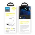 Joyroom S-H141 Lightning/HDMI-adapter - Full HD, 1080p 60Hz - hvid